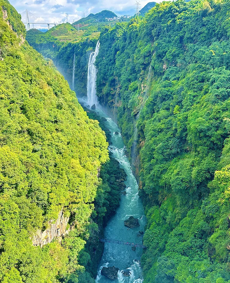 马岭河峡谷